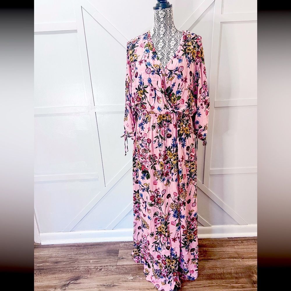Floral Boutique Maxi Dress, size large